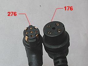 GPSmap 276C cable comparison