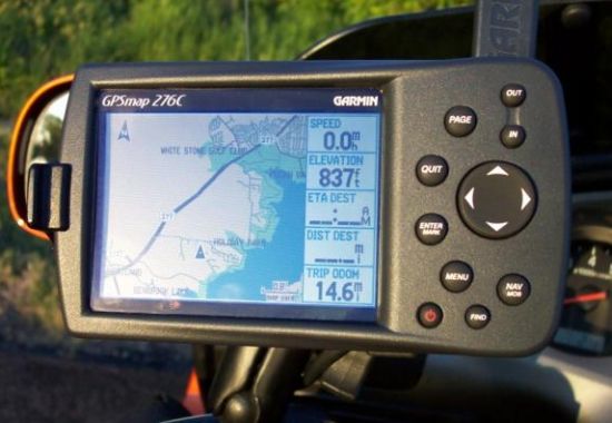 GPSmap 276C screen in sunlight