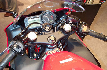 Honda CBR600 dash